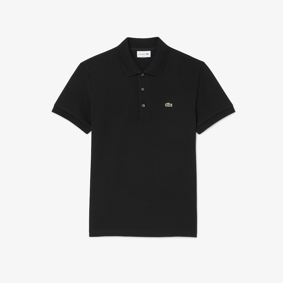 Slim Fit Stretch Piqué Polo Shirt image number 0