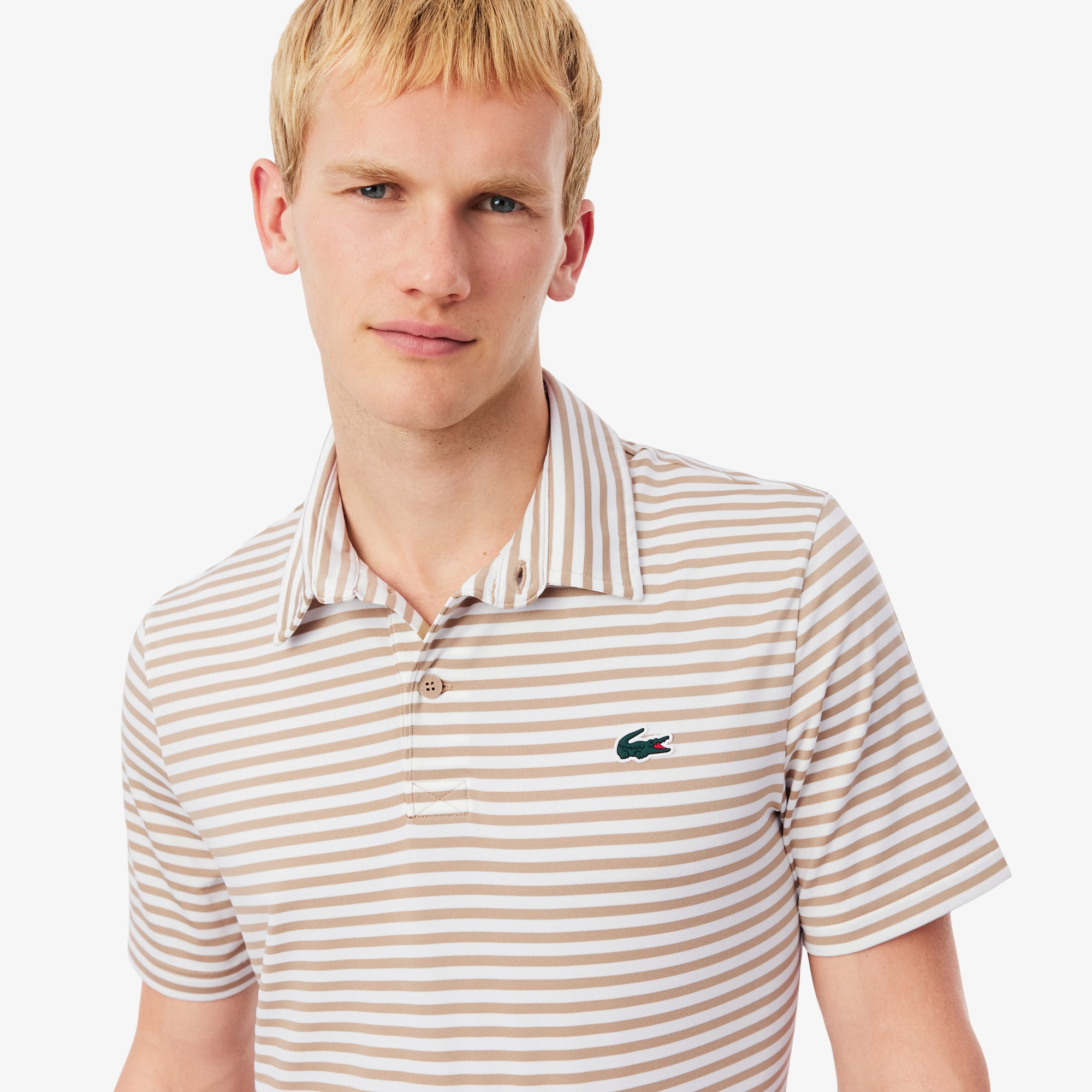 Ultra-Dry Anti-UV Stretch Golf Polo Shirt image number 1