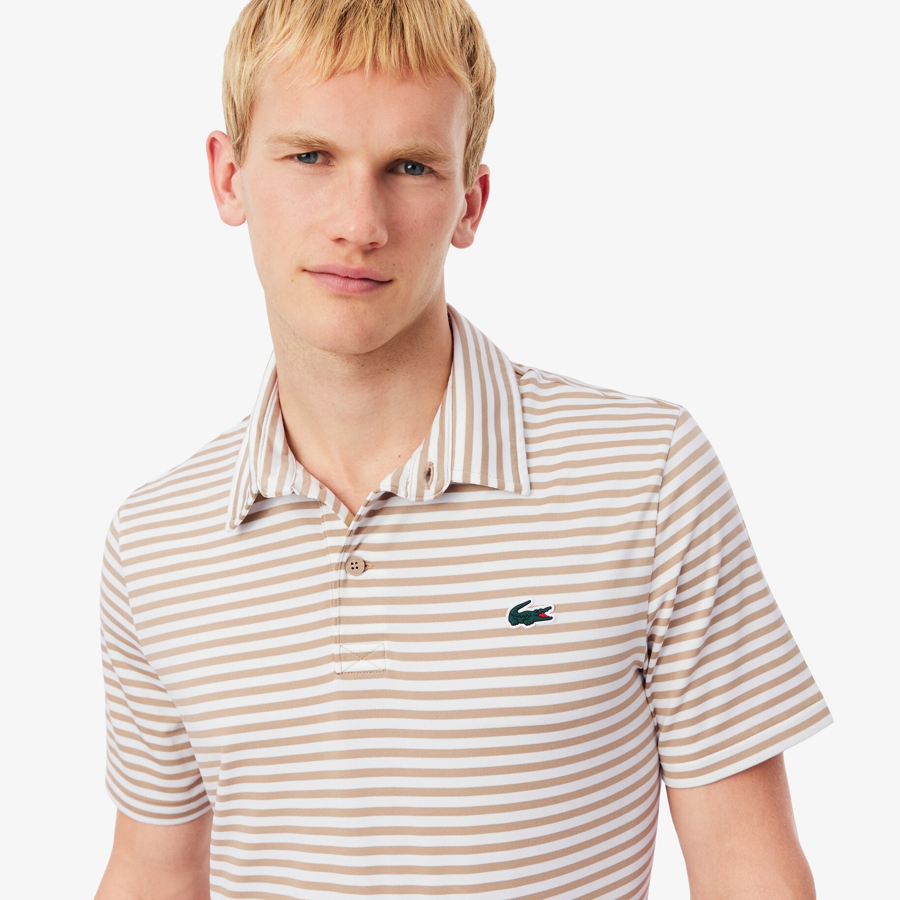 Ultra-Dry Anti-UV Stretch Golf Polo Shirt image number 1