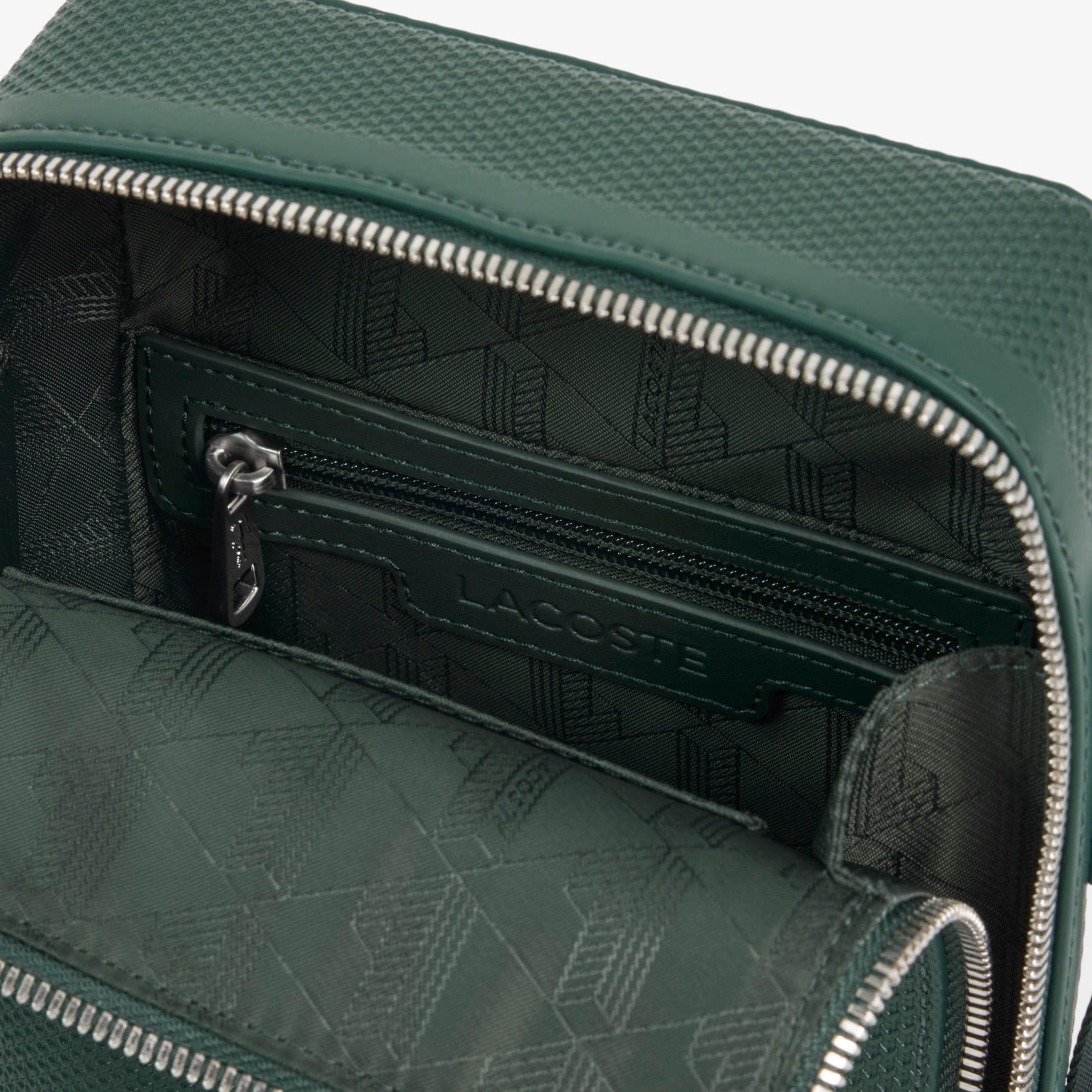 Chantaco Piqu&eacute; Leather Shoulder Bag image number 3