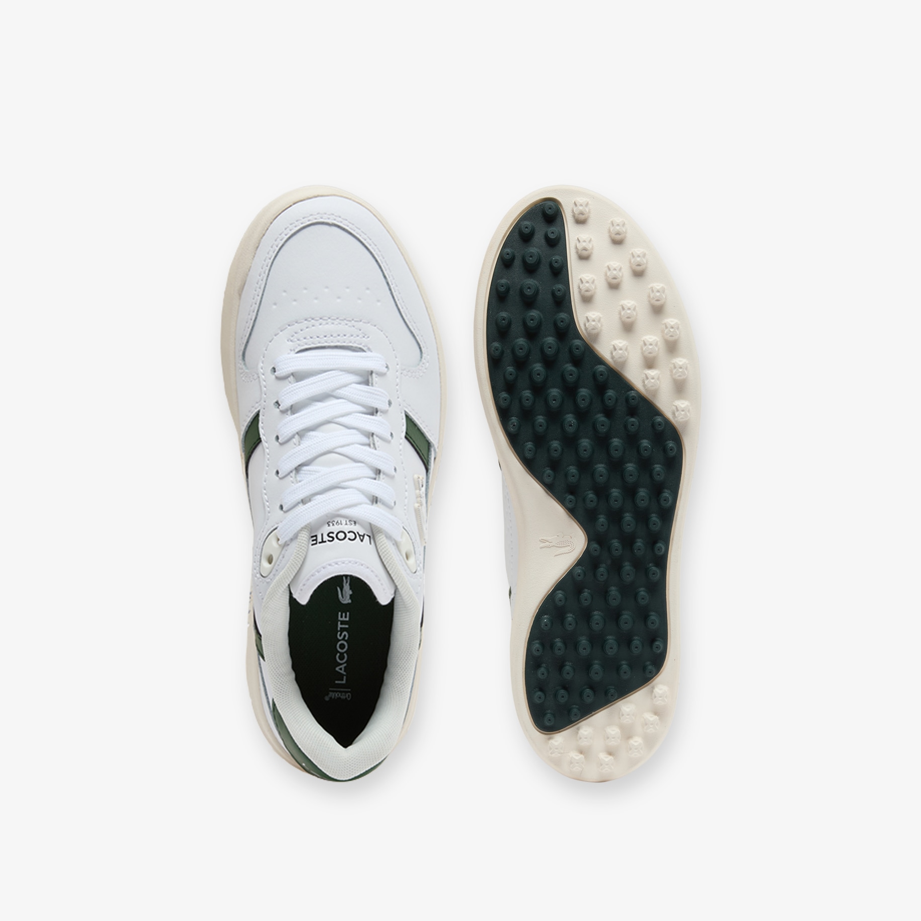 Women's T-Clip Golf Leather Golf Shoes image number 3