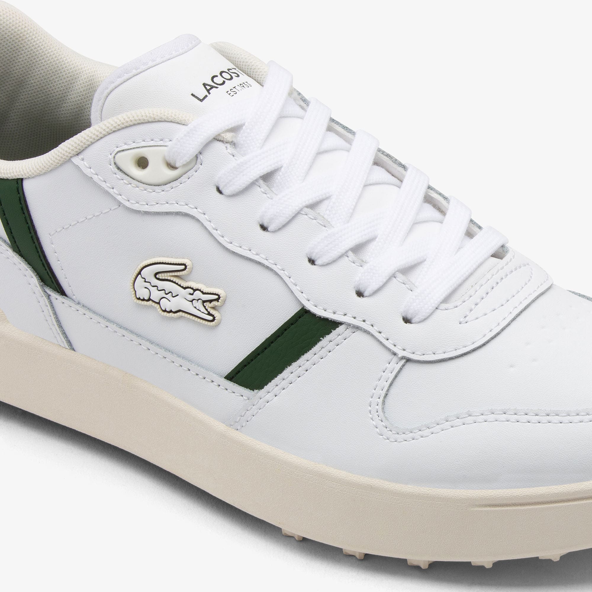 Men's T-Clip Golf Leather Golf Shoes image number 5