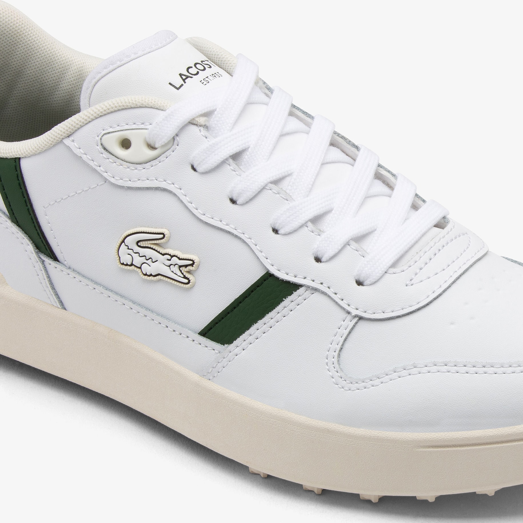 Men's T-Clip Golf Leather Golf Shoes image number 5