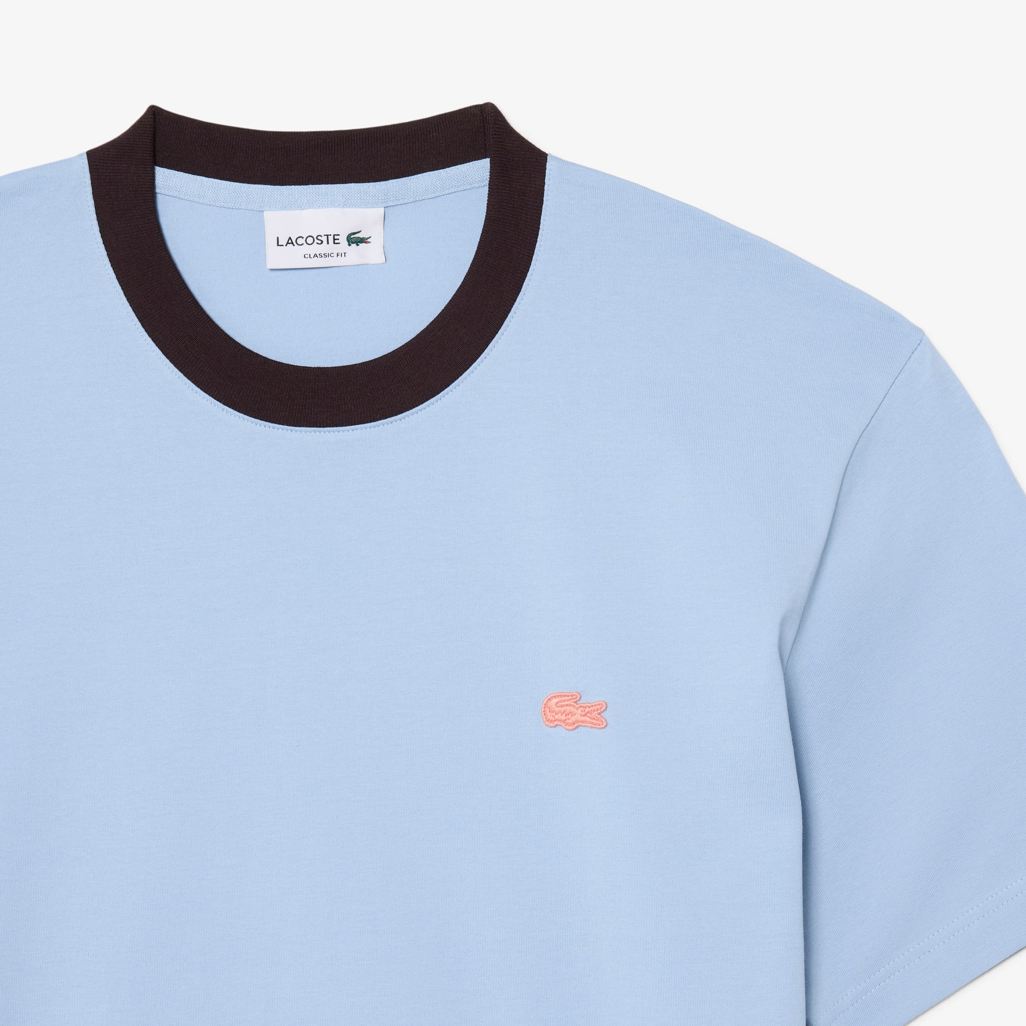 Classic Fit Colour-Block Cotton T-shirt image number 4