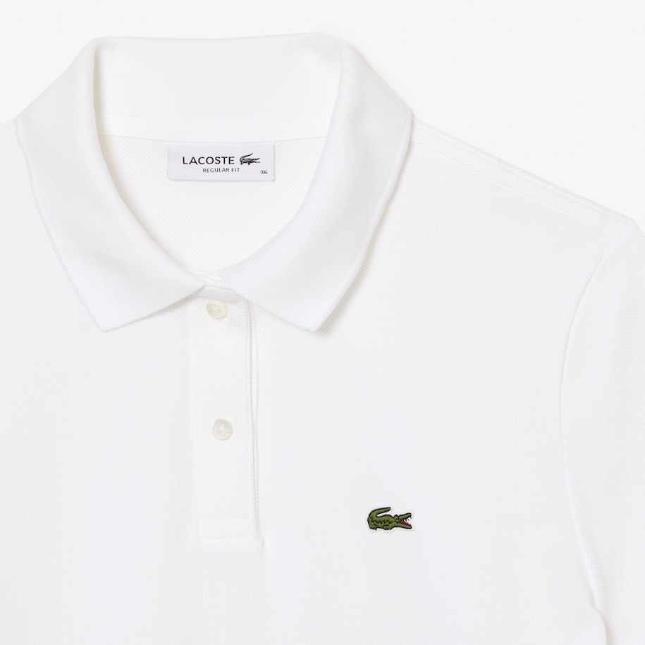 Women's Lacoste Regular Fit Soft Cotton Petit Piqué Polo Shirt image number 5