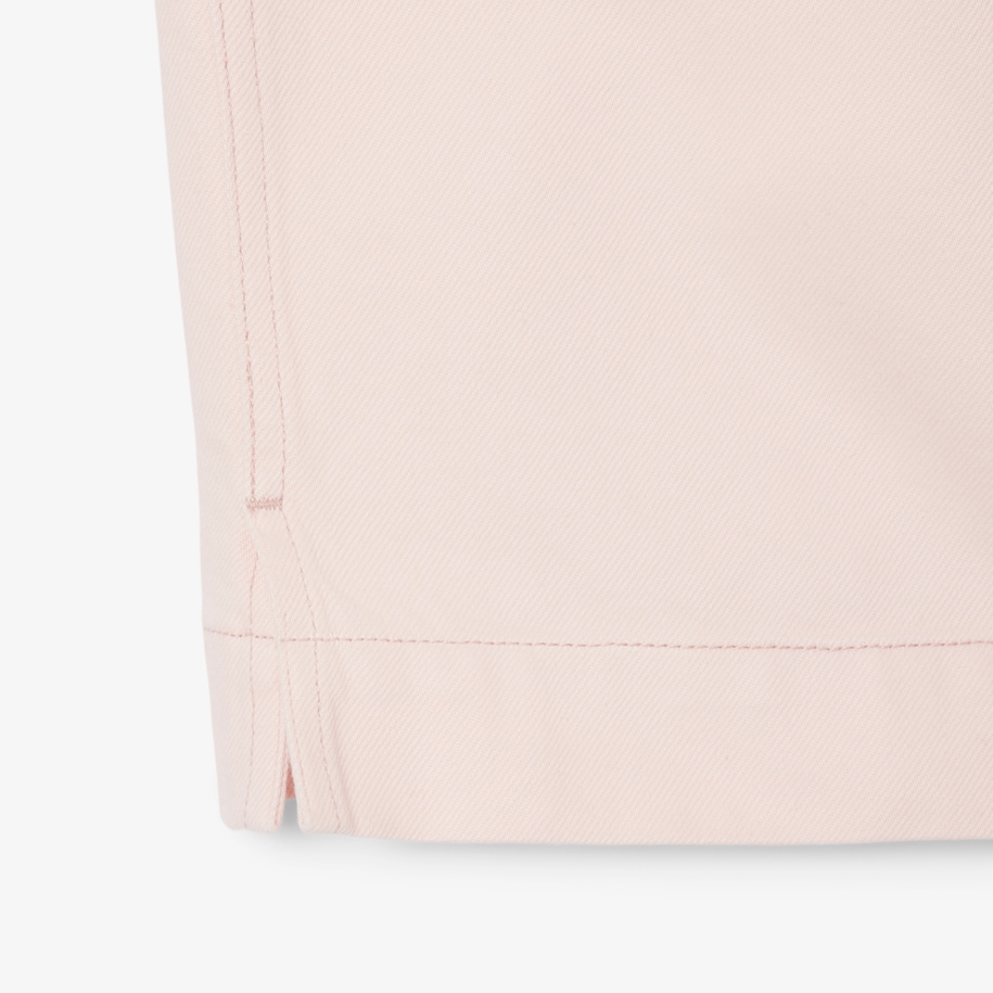 Oversized Denim Polo Shirt image number 5