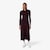 3D Knit Merino Wool Polo Collar Dress image number 0