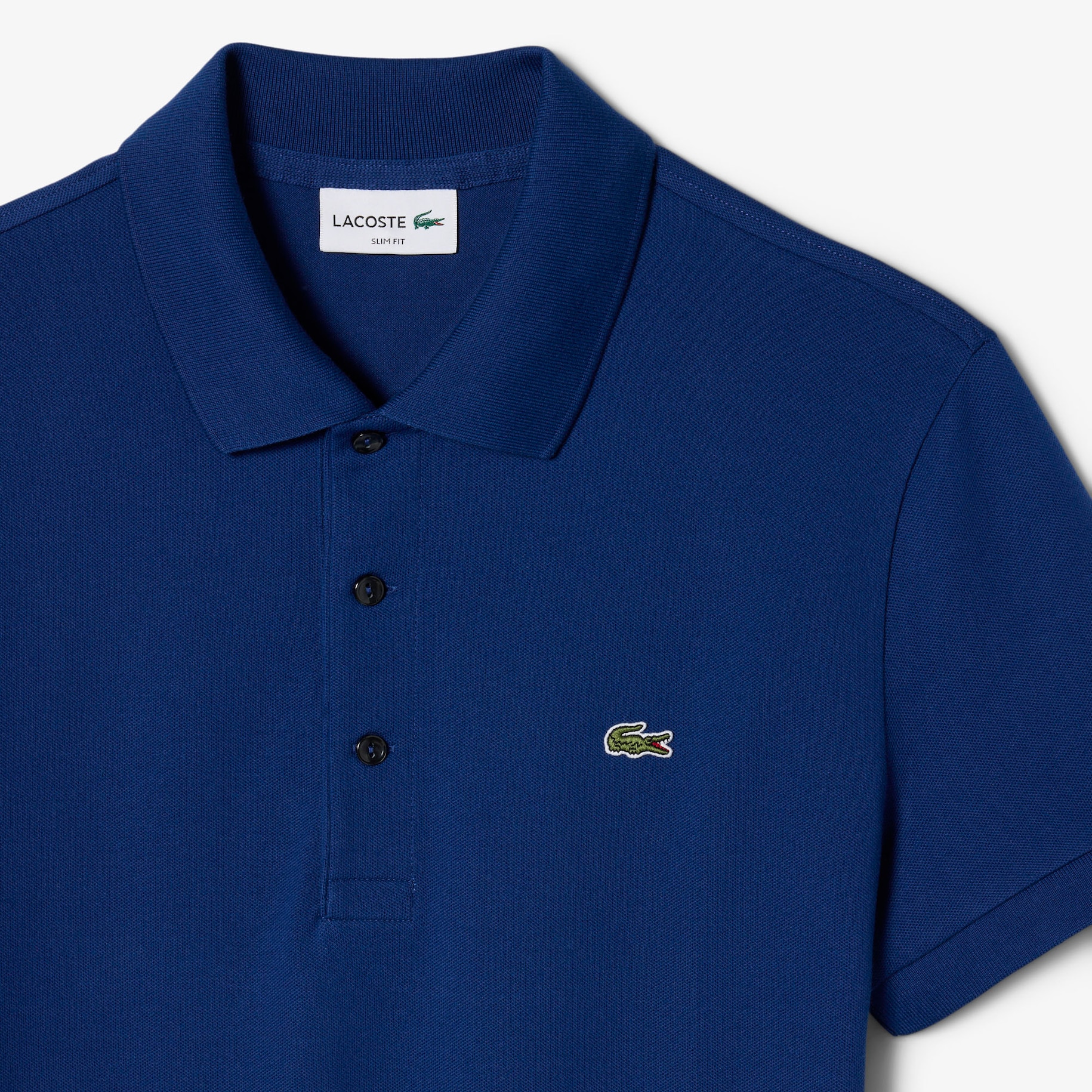 Slim Fit Stretch Mini Piqu&eacute; Polo Shirt image number 4