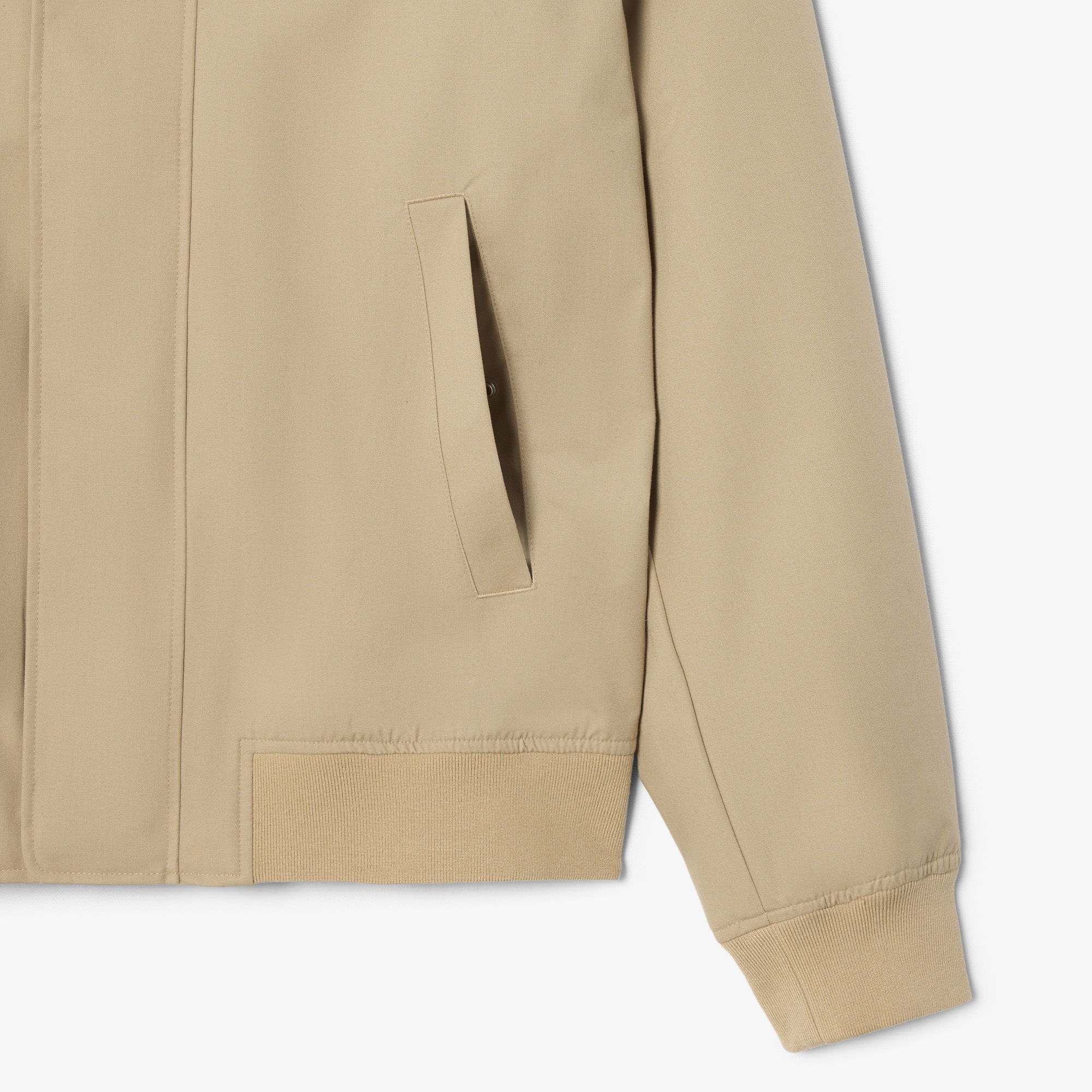 Water-Repellent Twill Harrington Jacket image number 5