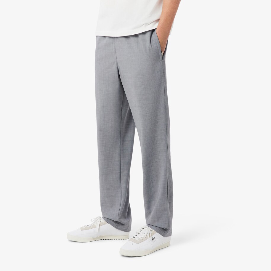 Regular Fit Wool Flannel Chino Pants image number 1