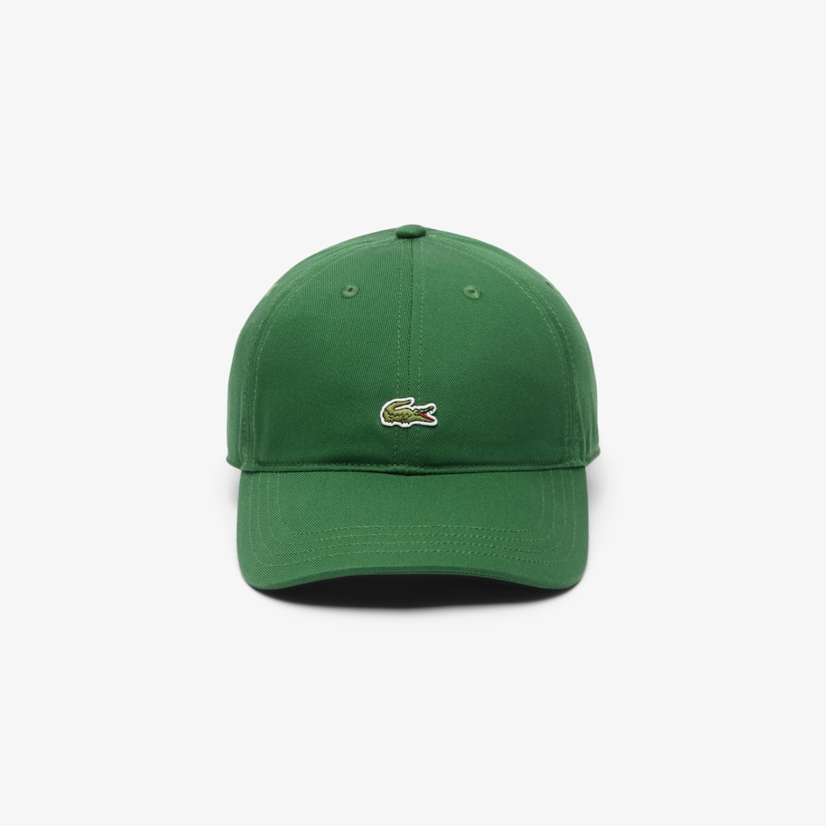 Unisex Lacoste Organic Cotton Twill Cap image number 2