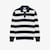 Striped Cotton Polo Collar Sweater image number 0