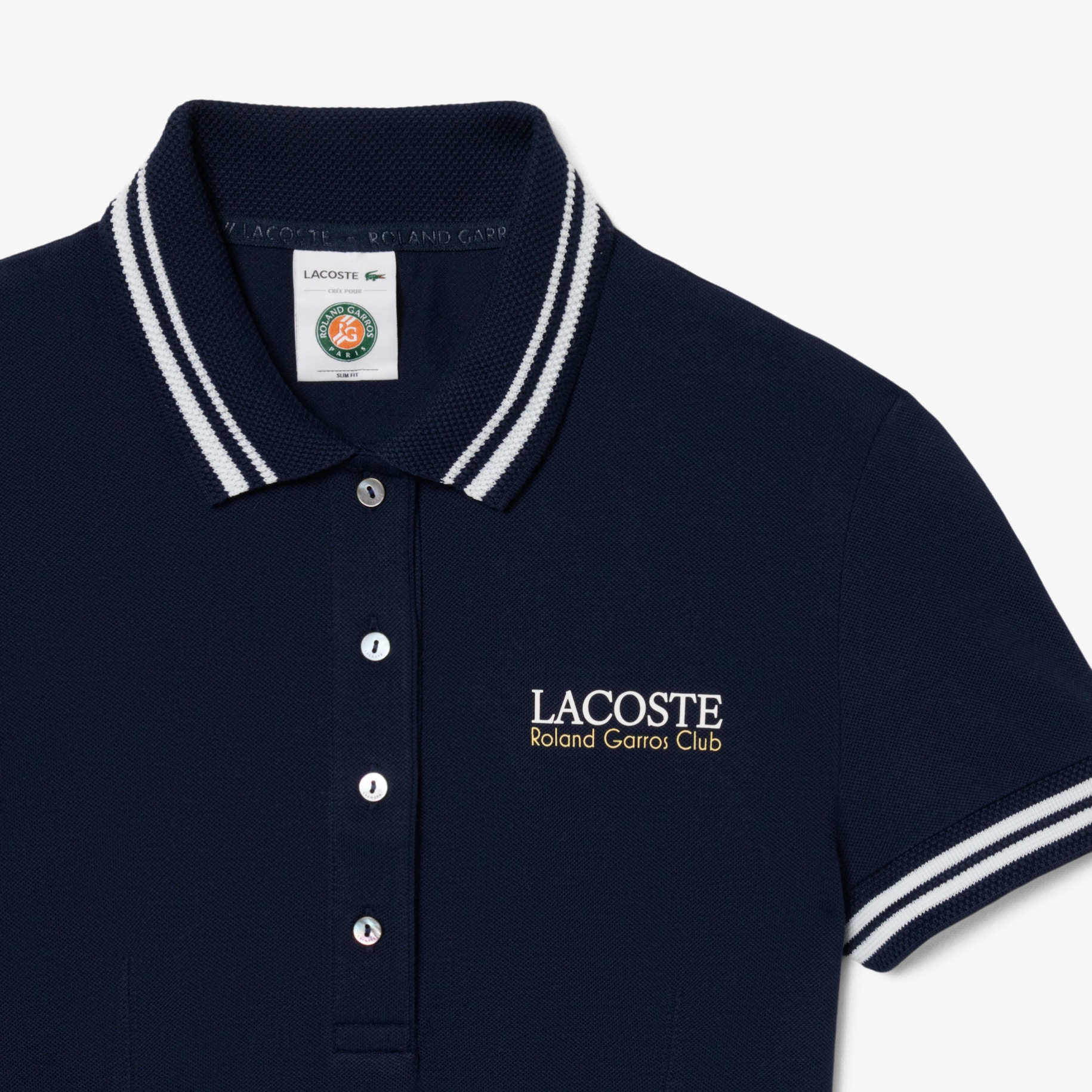 Roland-Garros Edition Petit Piqu&eacute; Polo Shirt image number 4