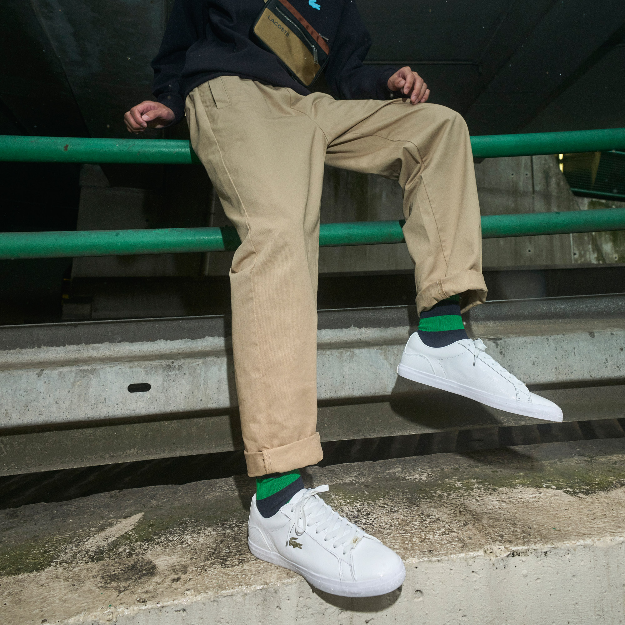 Men's Lerond Leather and Synthetic Trainers