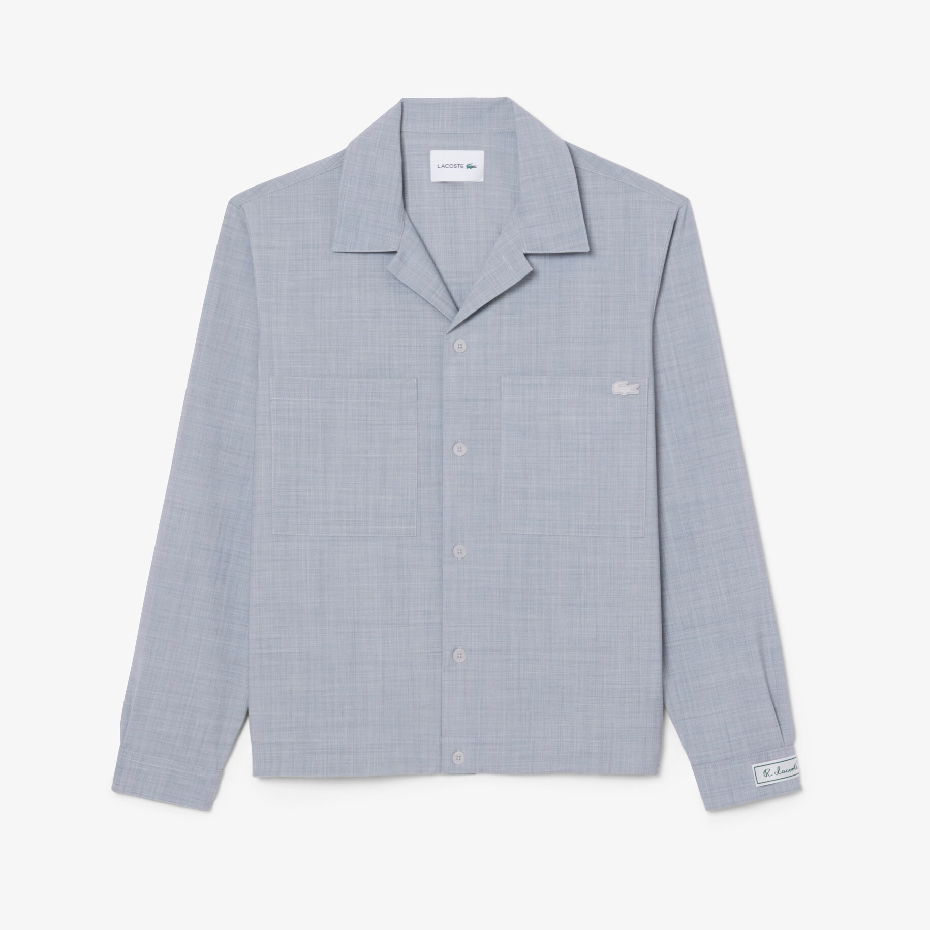 Oversized Wool Blend Overshirt image number 3