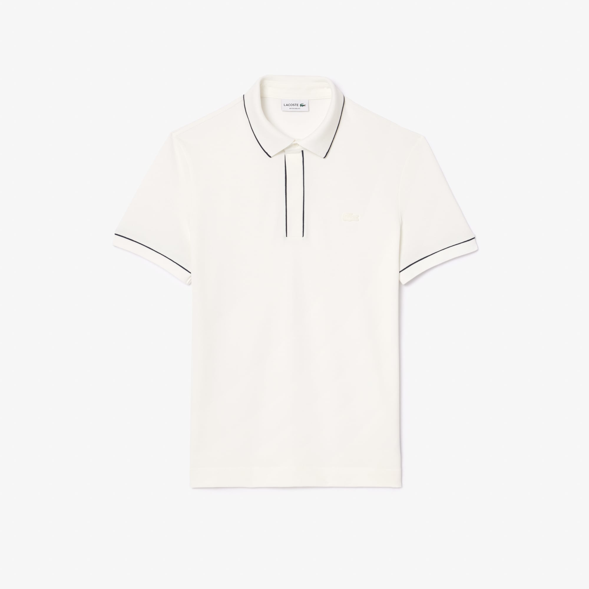 Regular Fit Paris Stretch Piqué Polo Shirt image number 3
