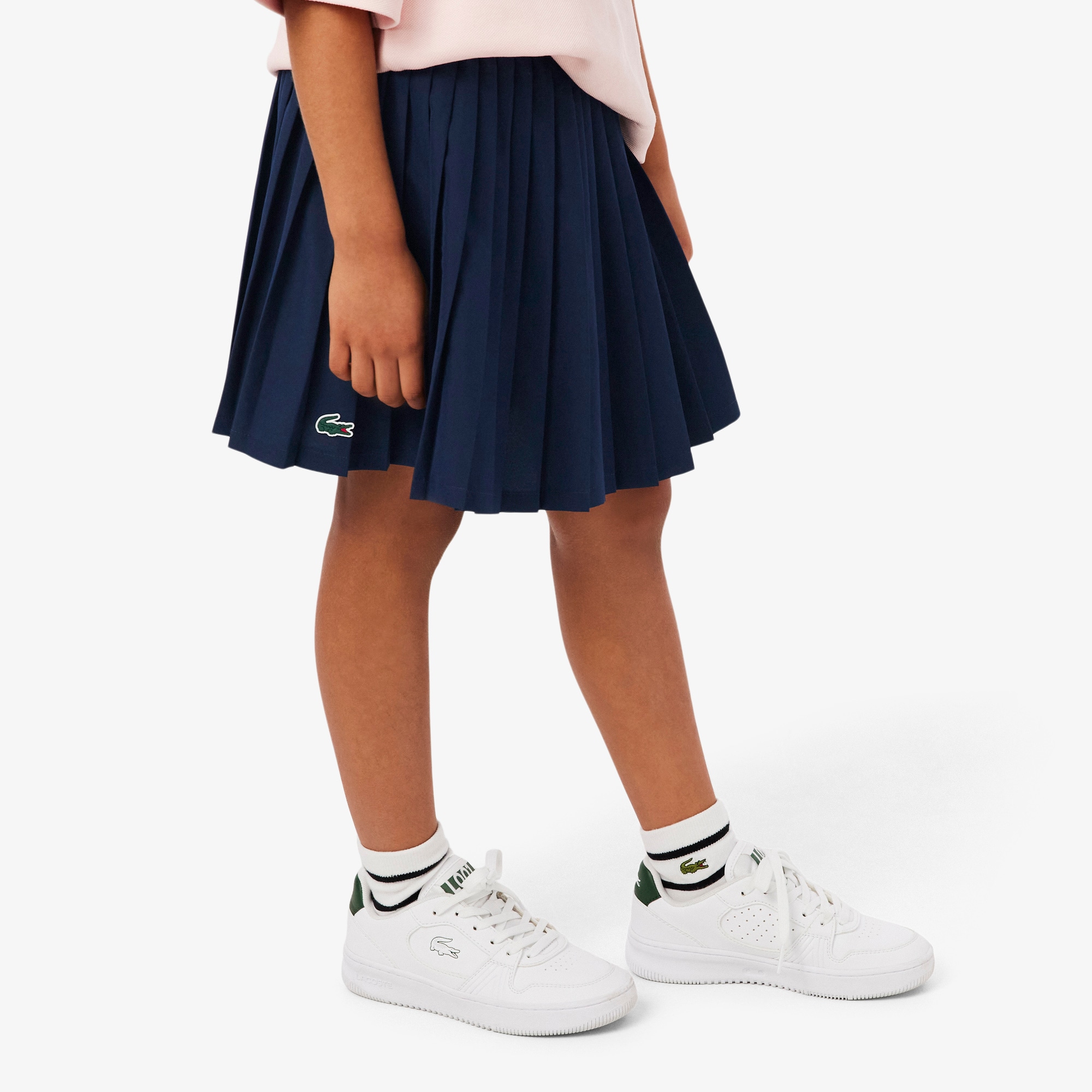 Pleated Skirt with Liner image number 1