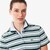 Striped Cotton Polo Dress image number 1