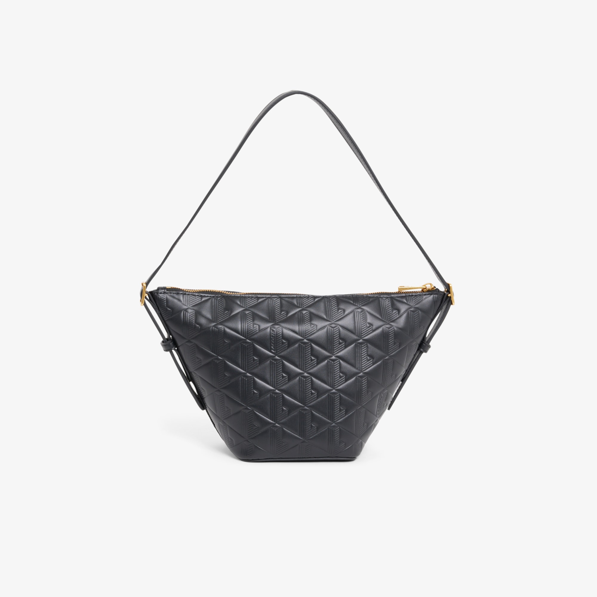 Small Maheki Embossed Leather Hobo Bag image number 1