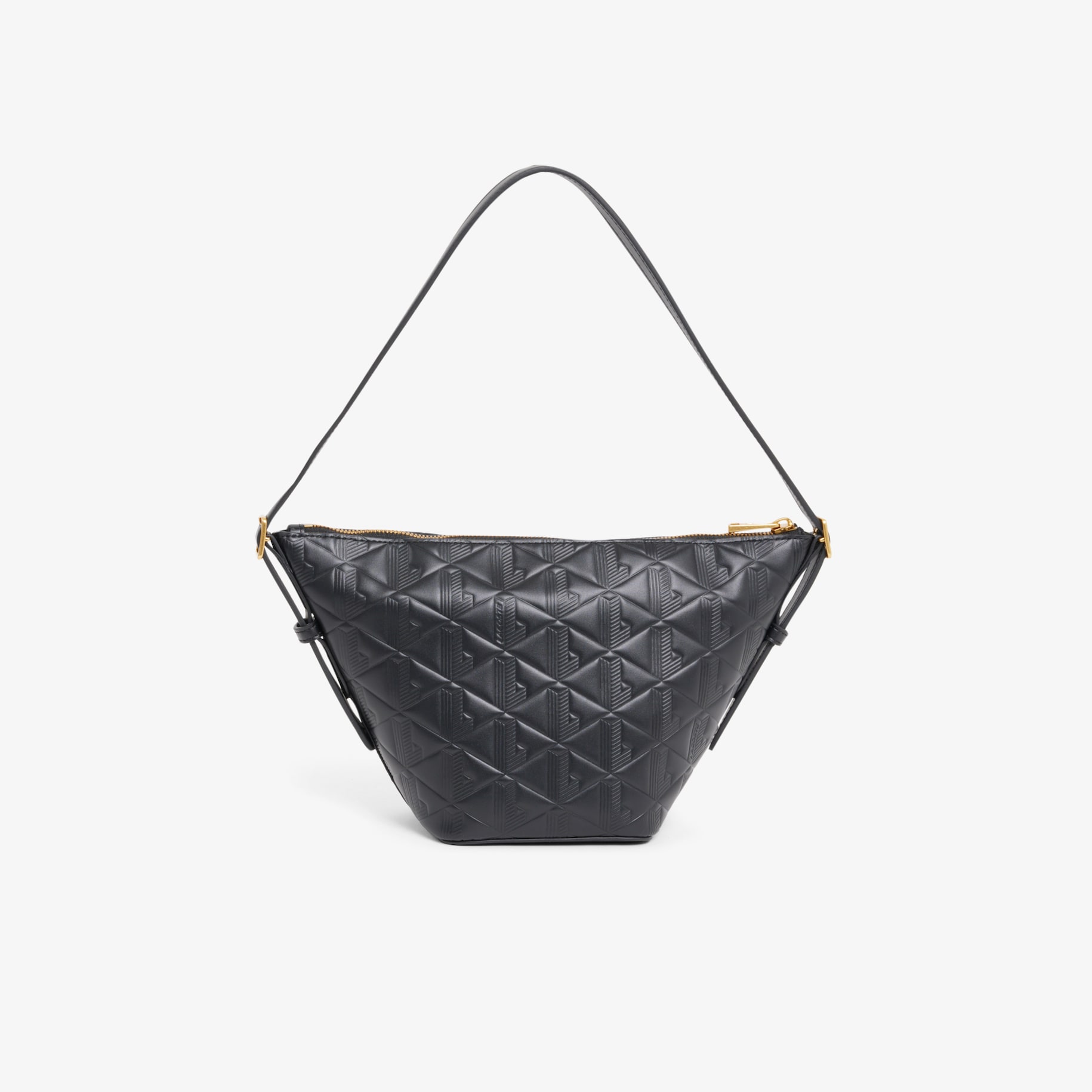 Small Maheki Embossed Leather Hobo Bag image number 1