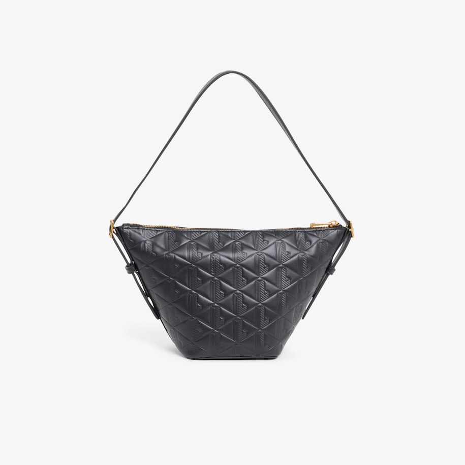 Small Maheki Embossed Leather Hobo Bag image number 1