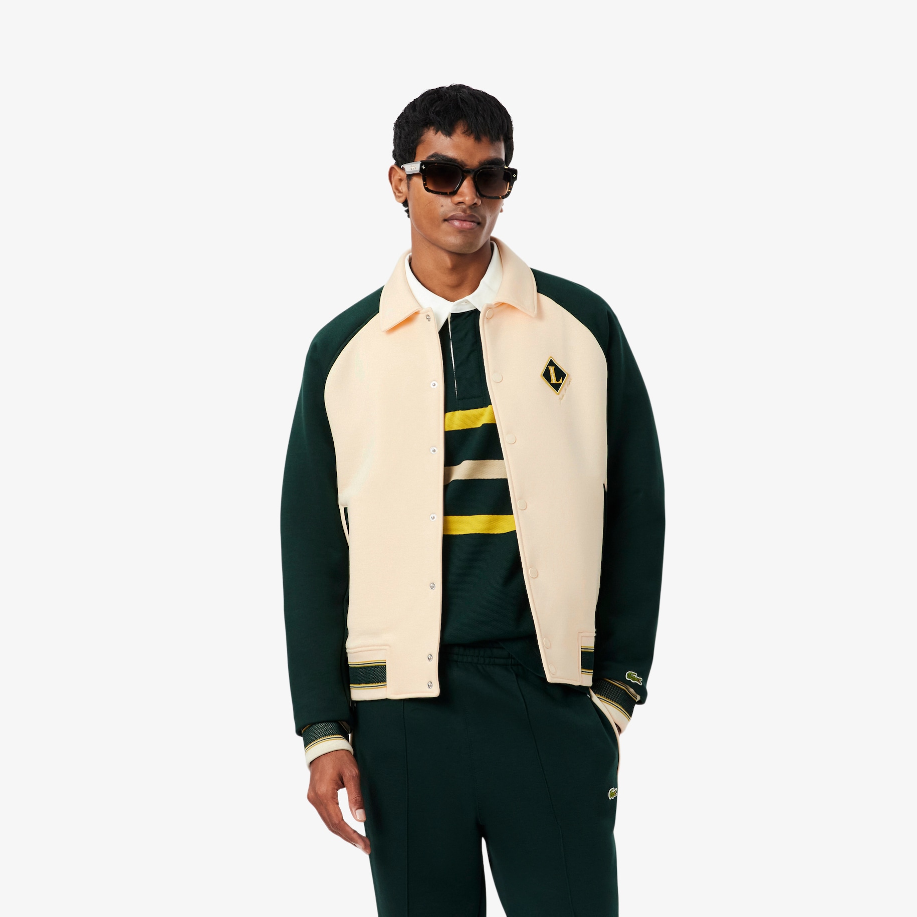 French Made Varsity Badge Jacket image number 0