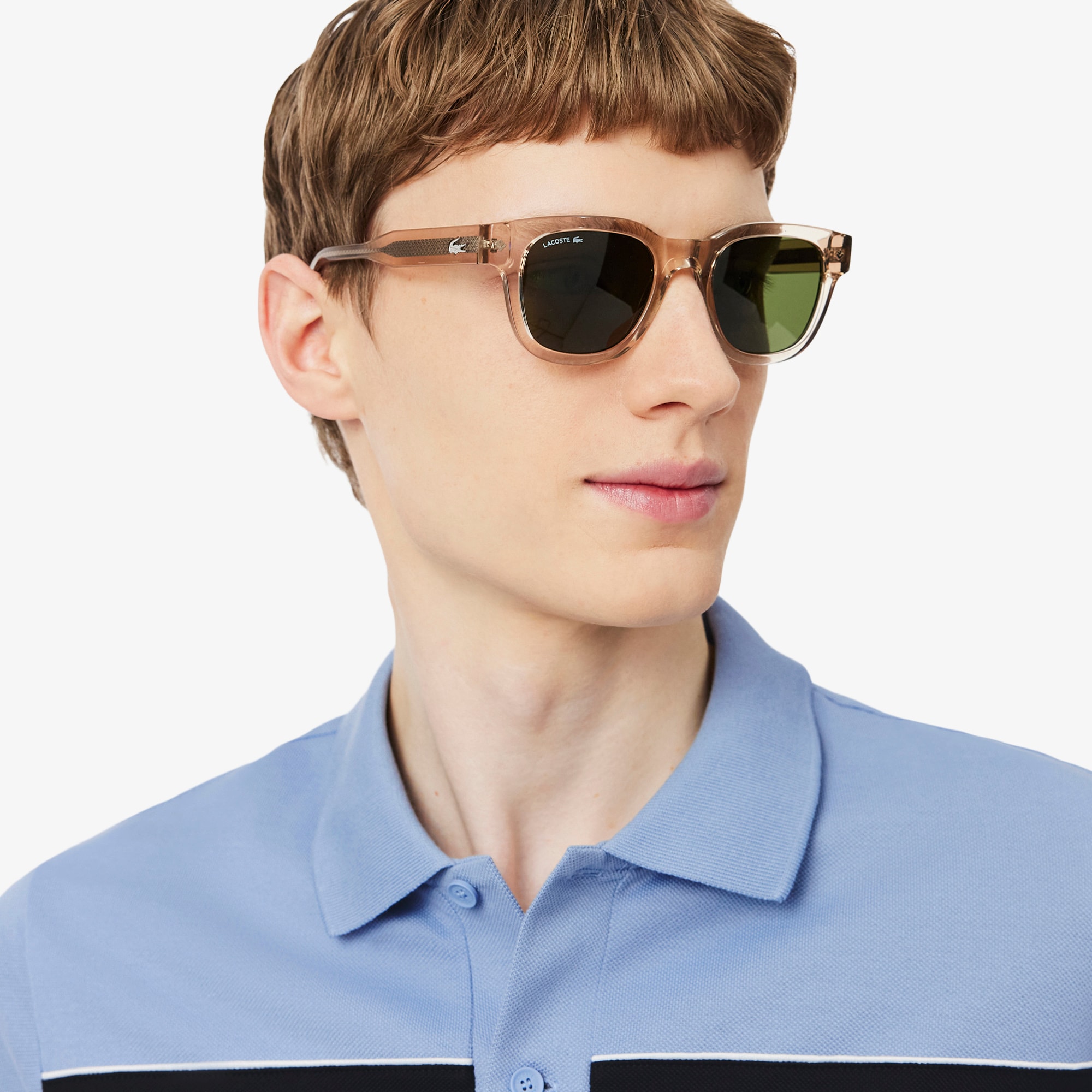 Regular Fit Colour-Block Piqu&eacute; Polo Shirt image number 1