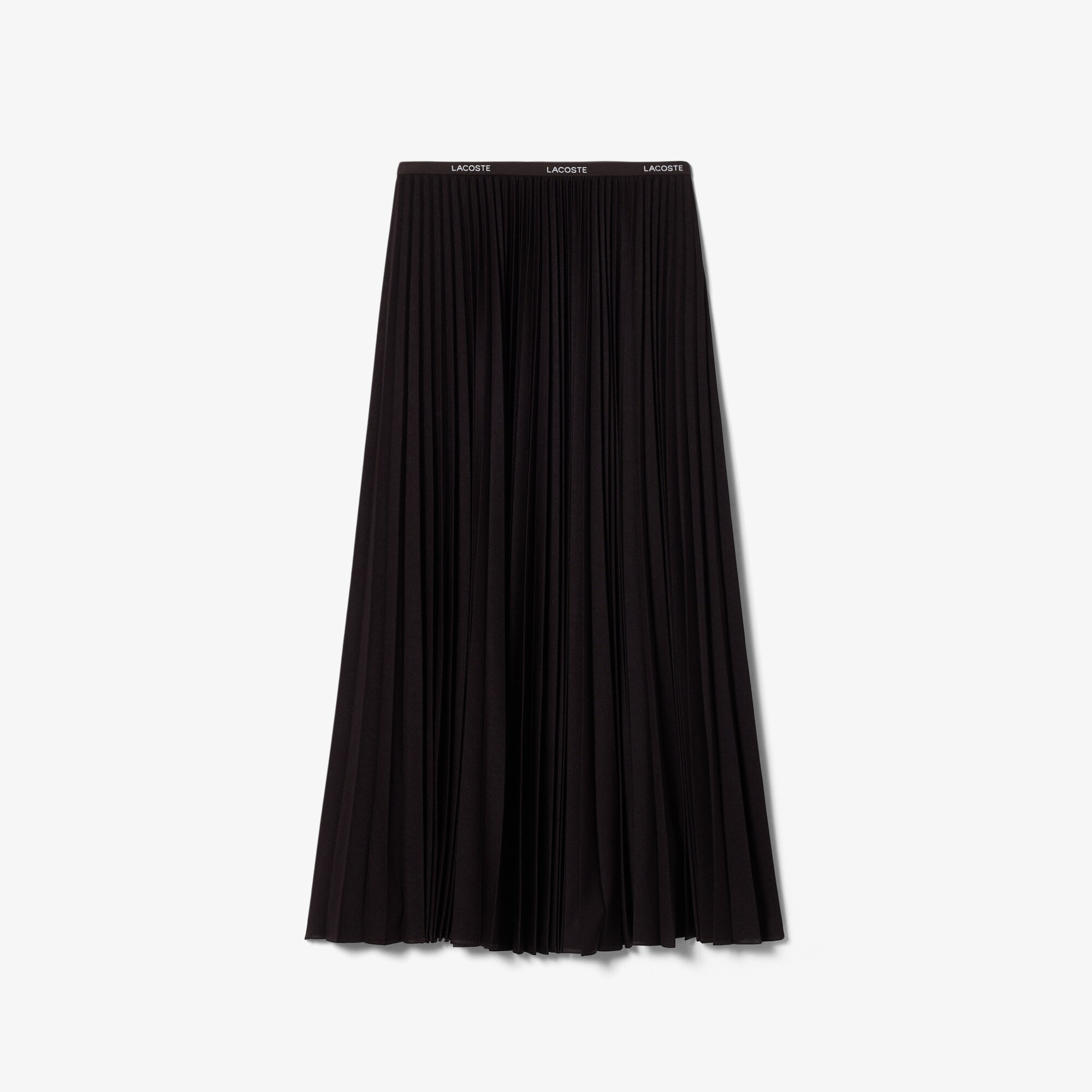 Long Pleated Elasticated Waist Skirt image number 3
