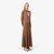 Runway Polo Collar Silk Maxi Dress image number 0