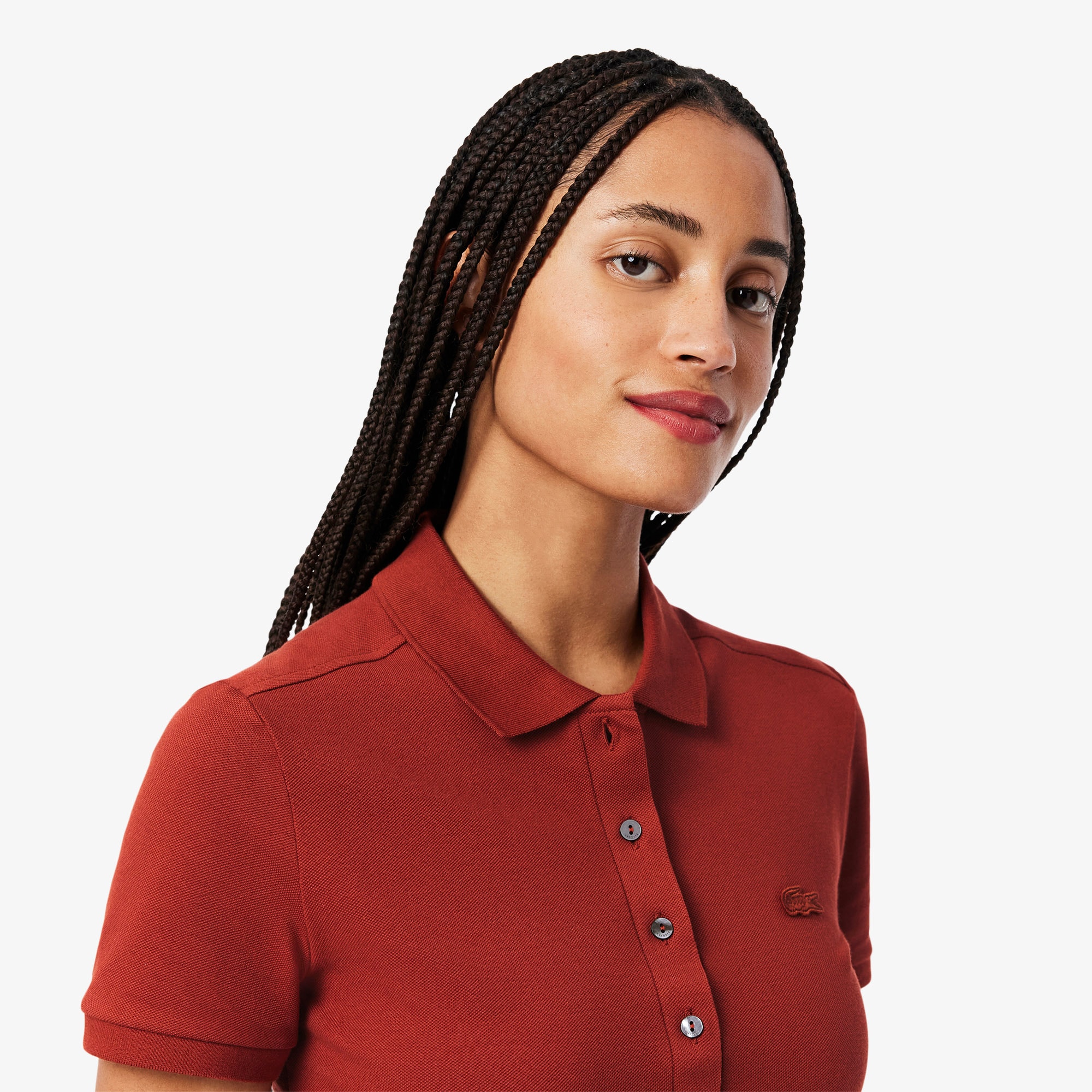 L.12.D Slim Fit Stretch Mini Piqu&eacute; Polo Shirt image number 1