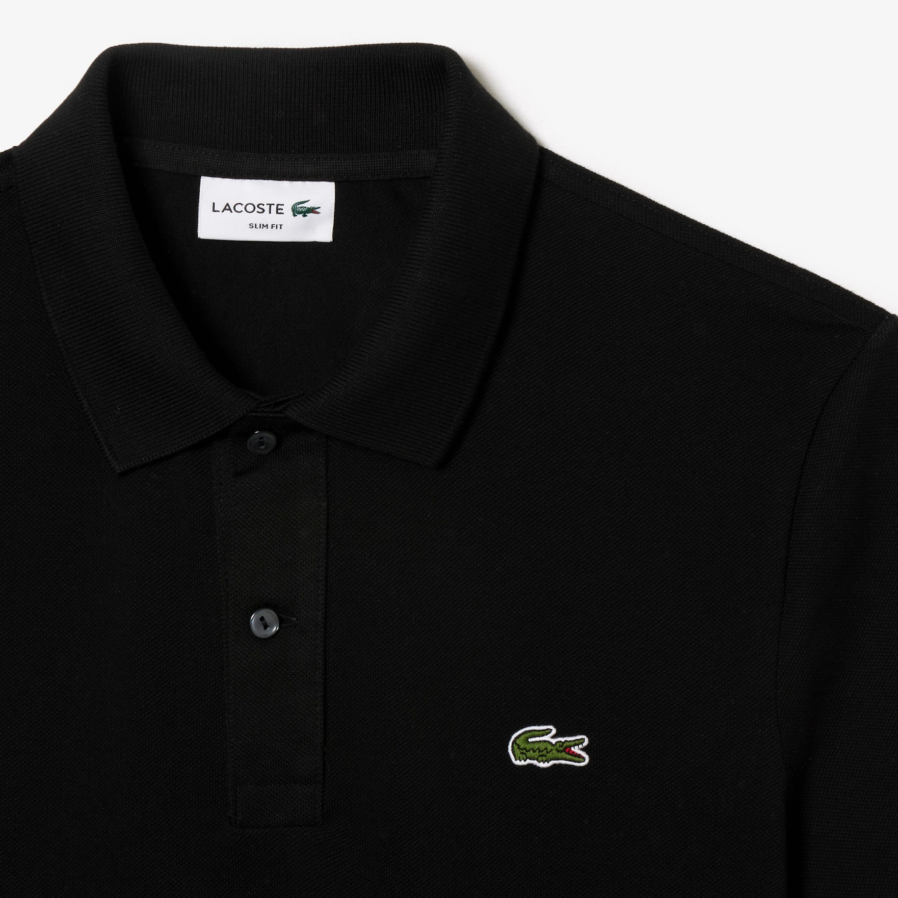 Slim Fit L.12.12 Piqué Polo Shirt image number 5