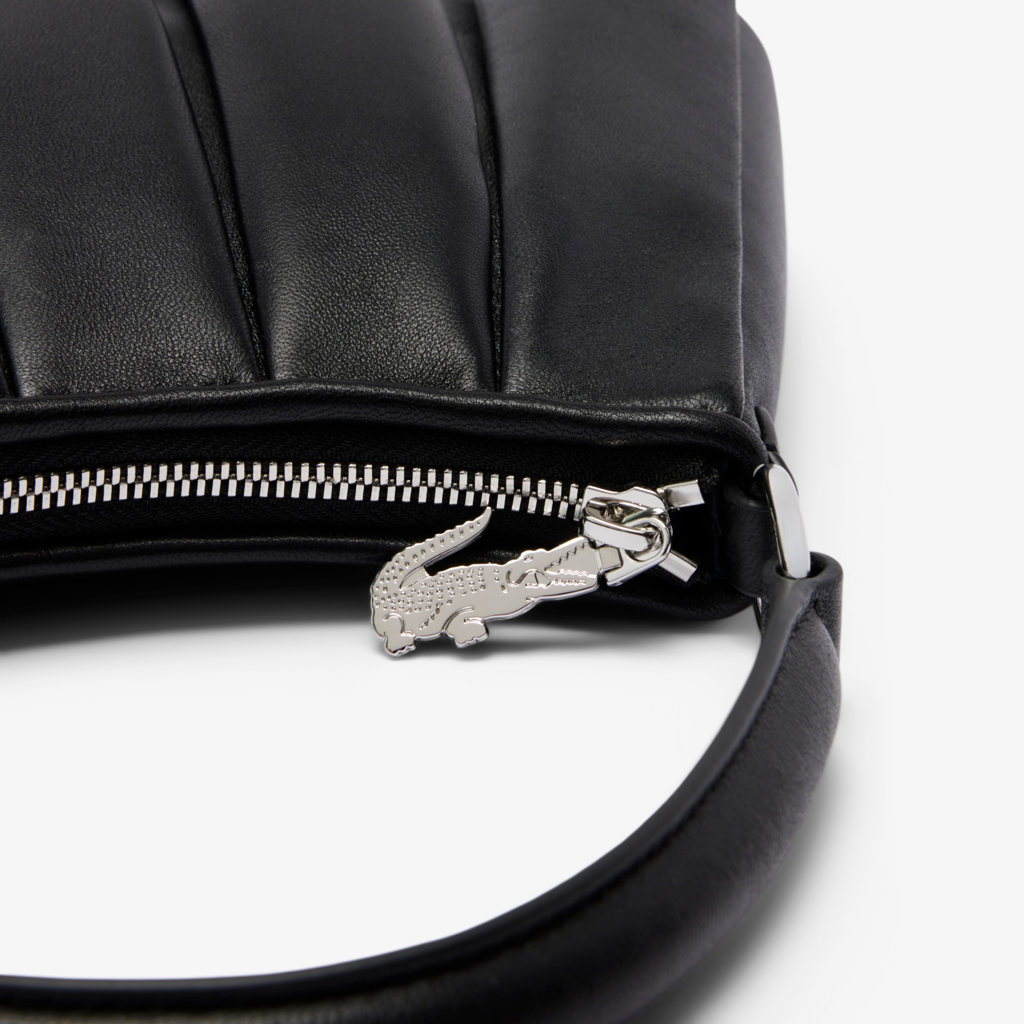 Small Lenglen Leather Hobo Bag image number 5