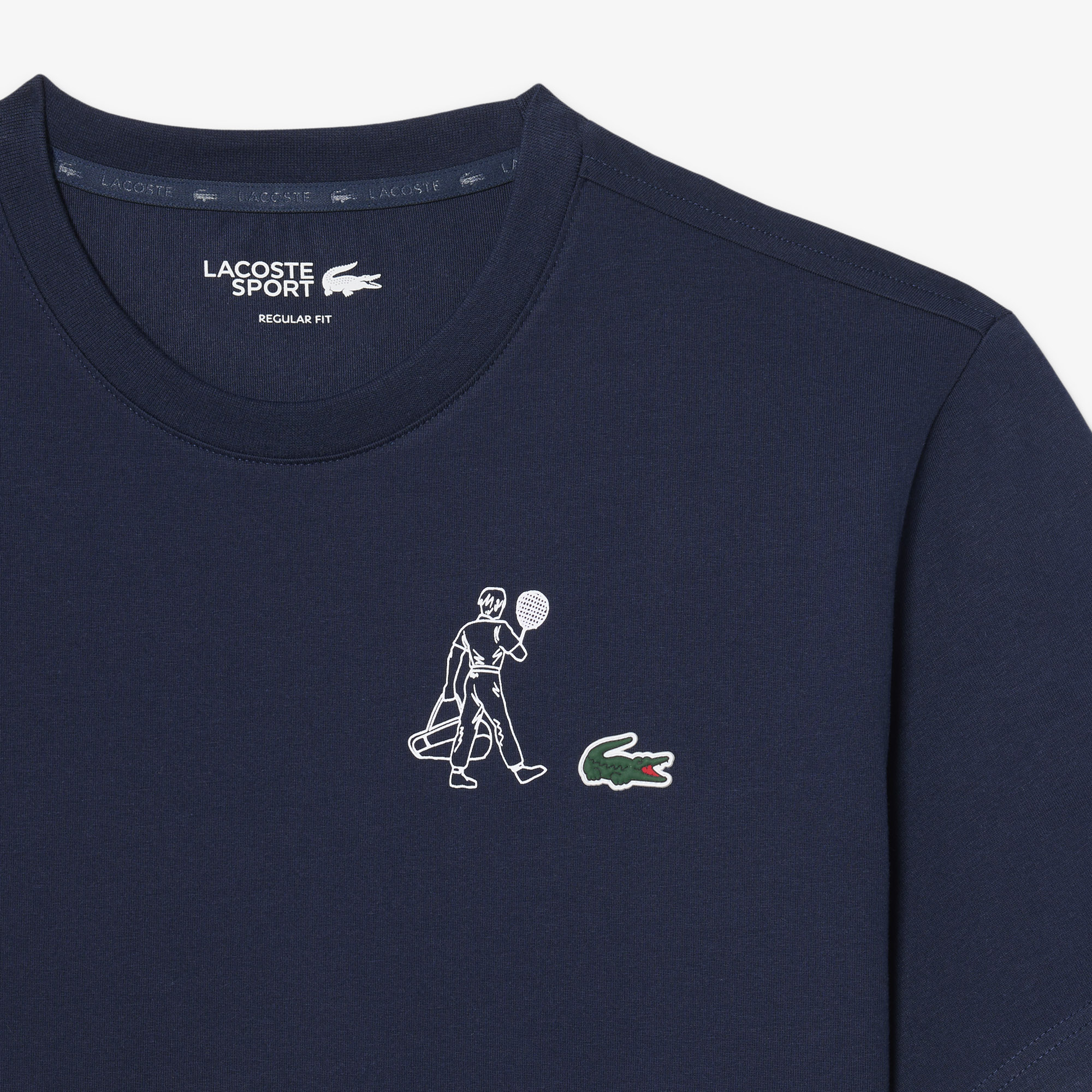 Ultra Dry Printed Tennis T-shirt image number 5