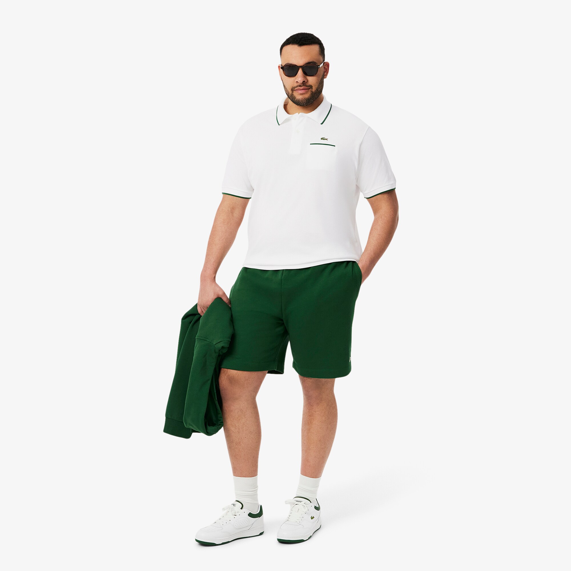 Classic Fit Pocket Accent L.12.12 Polo Shirt image number 8
