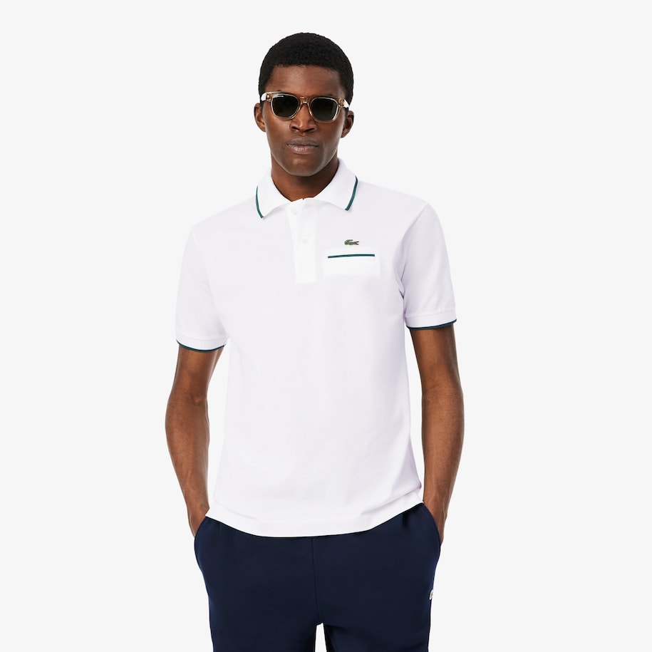 Classic Fit Pocket Accent L.12.12 Polo Shirt image number 0
