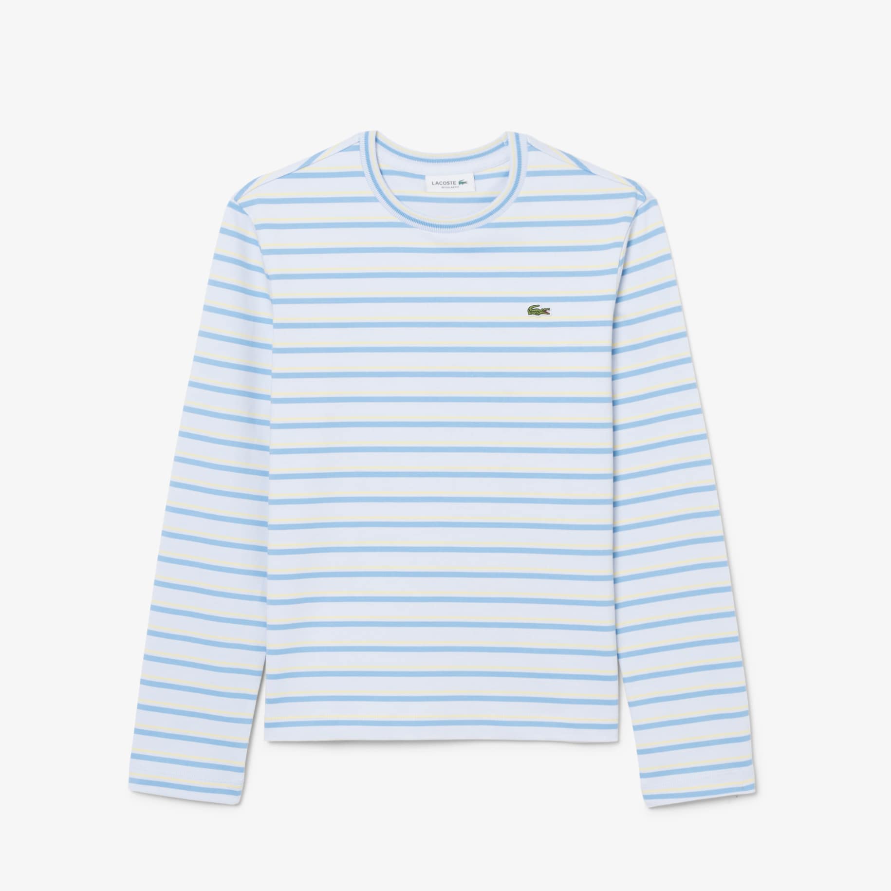 Long Sleeved Striped Jersey T-shirt image number 3