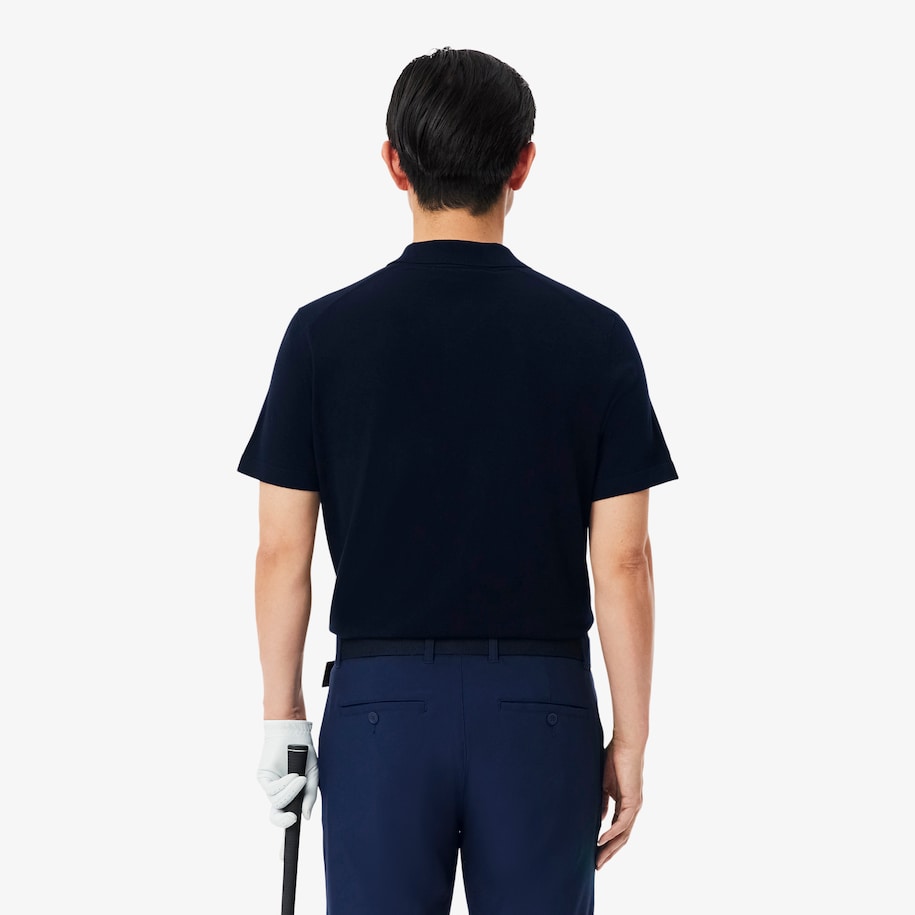 Short Sleeved Polo Collar Golf Sweater image number 2