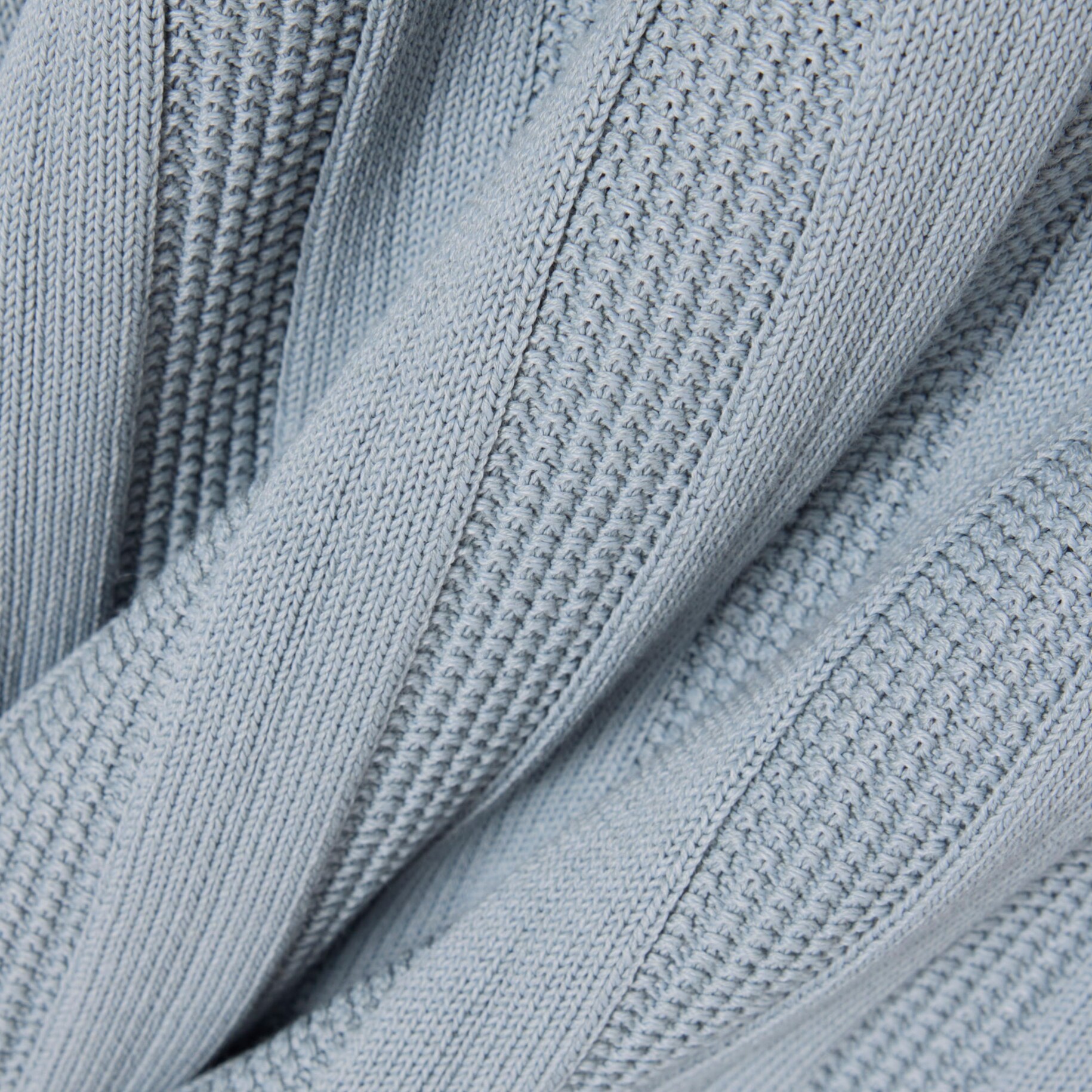Fluid Ribbed Short Sleeved Sweater image number 5