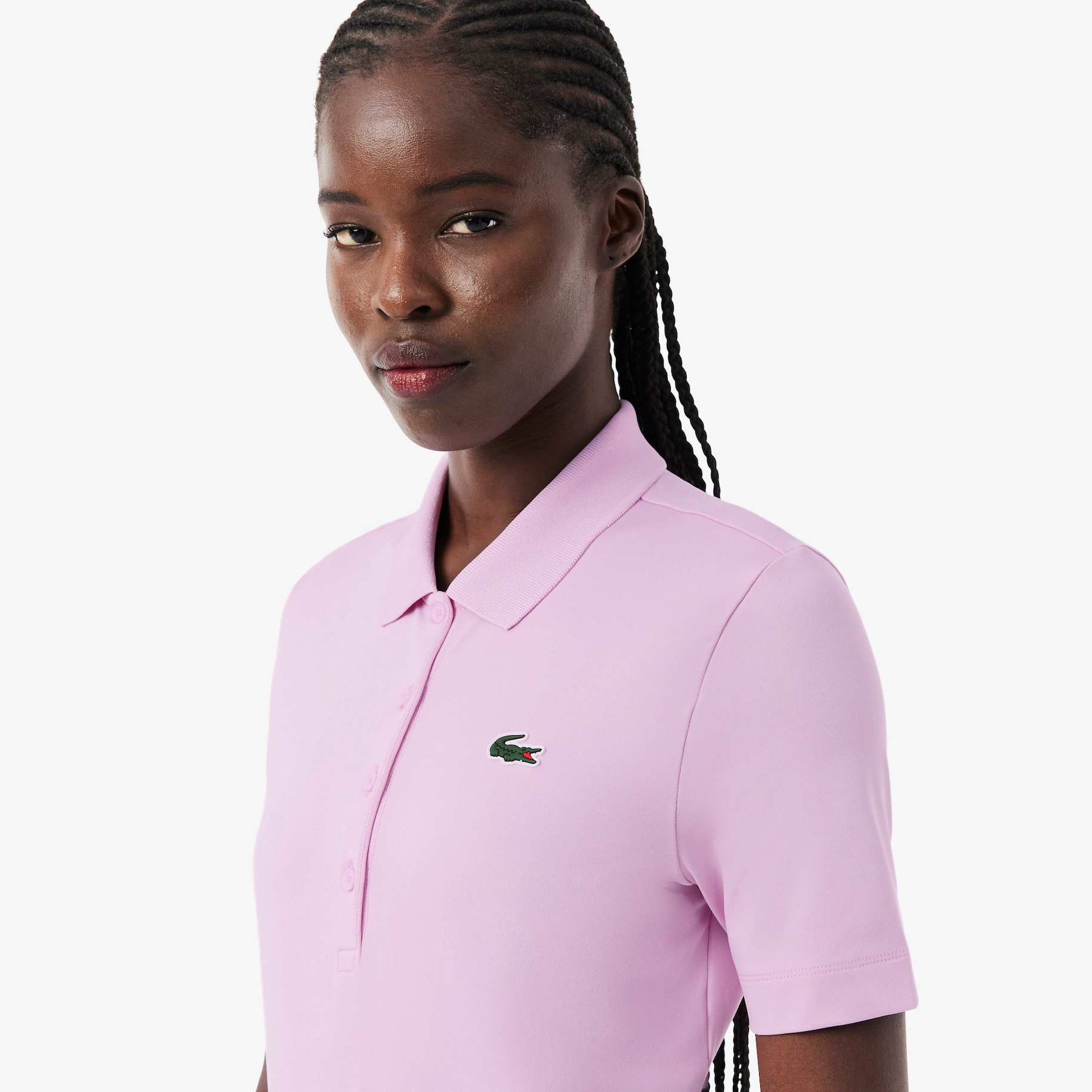 Slim Fit UV Protect Stretch Golf Polo Shirt image number 1