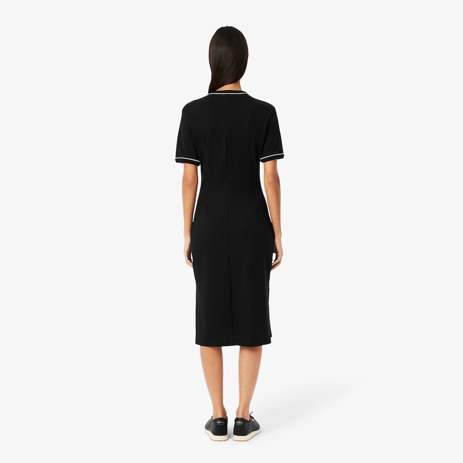 Trim Accent Jersey T-shirt Dress image number 2