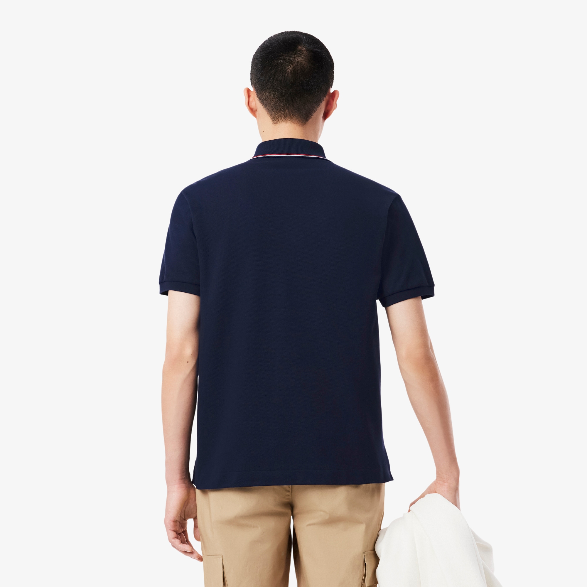 Classic Fit L.12.12 Embroidered Shield Polo Shirt image number 2