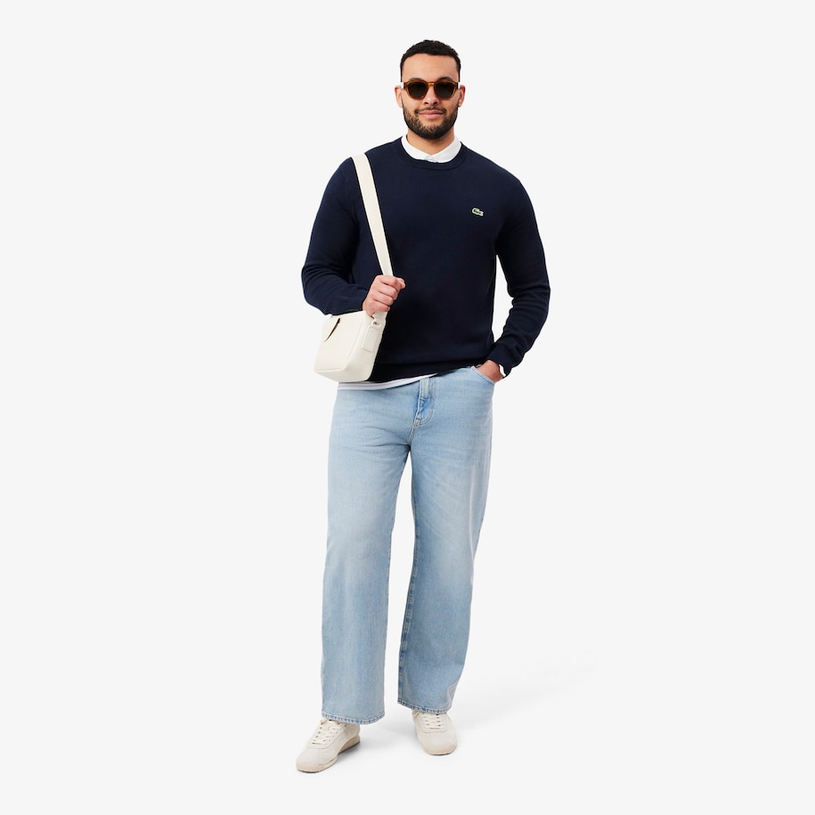 Men's Organic Cotton Crew Neck Sweater image number 9