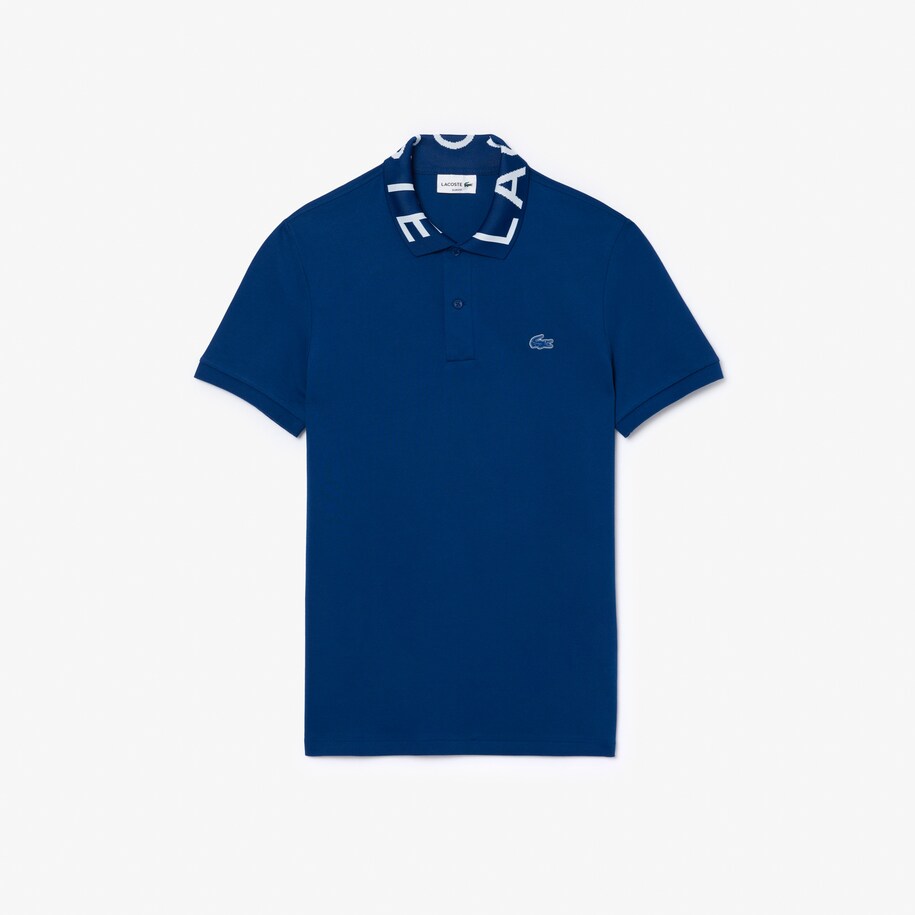 Lacoste Movement Jacquard Collar Polo image number 0