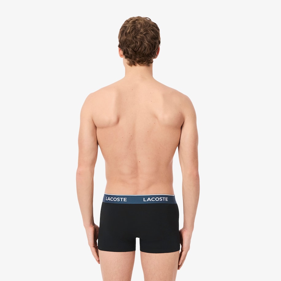 3-Pack Stretch Cotton Trunks image number 2
