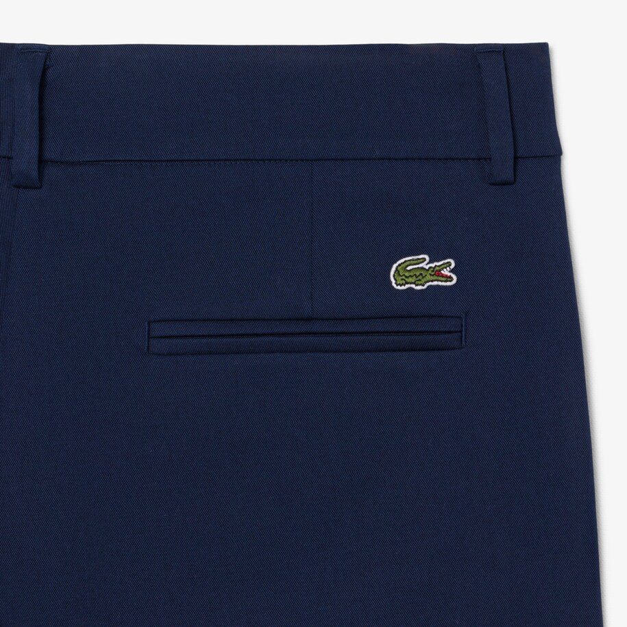 Straight Fit Cotton Gabardine Chino Pants image number 6