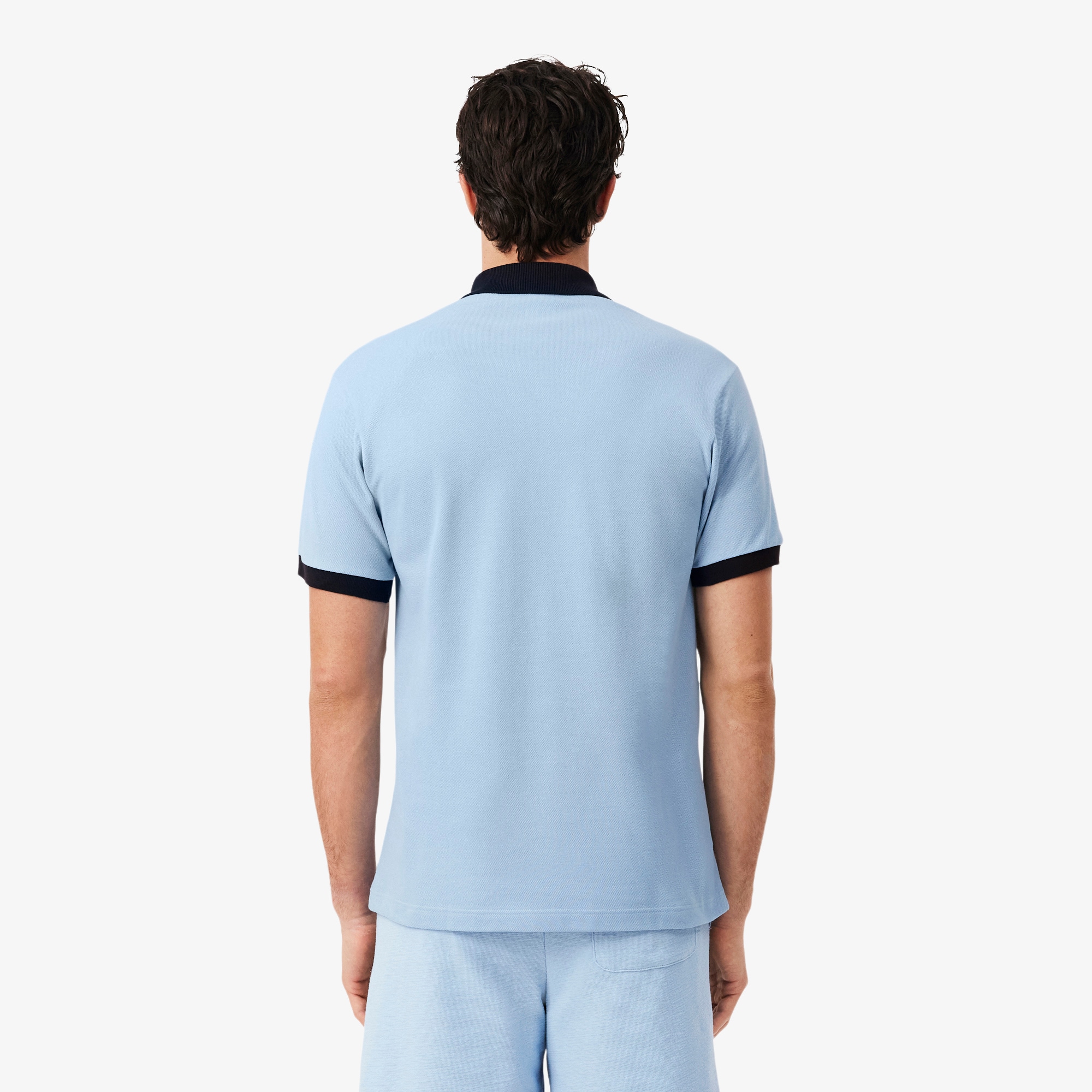 Classic Fit Contrast Rib Polo Shirt image number 2