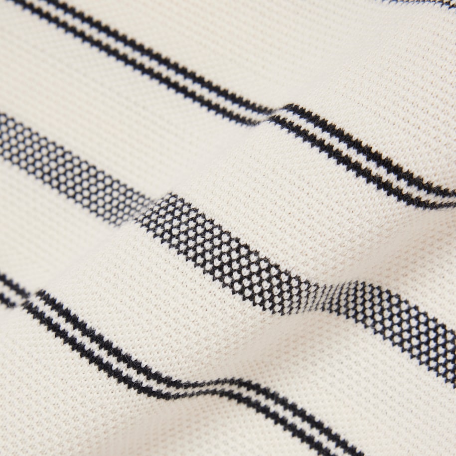 French Made Striped Piqu&eacute; T-shirt image number 5