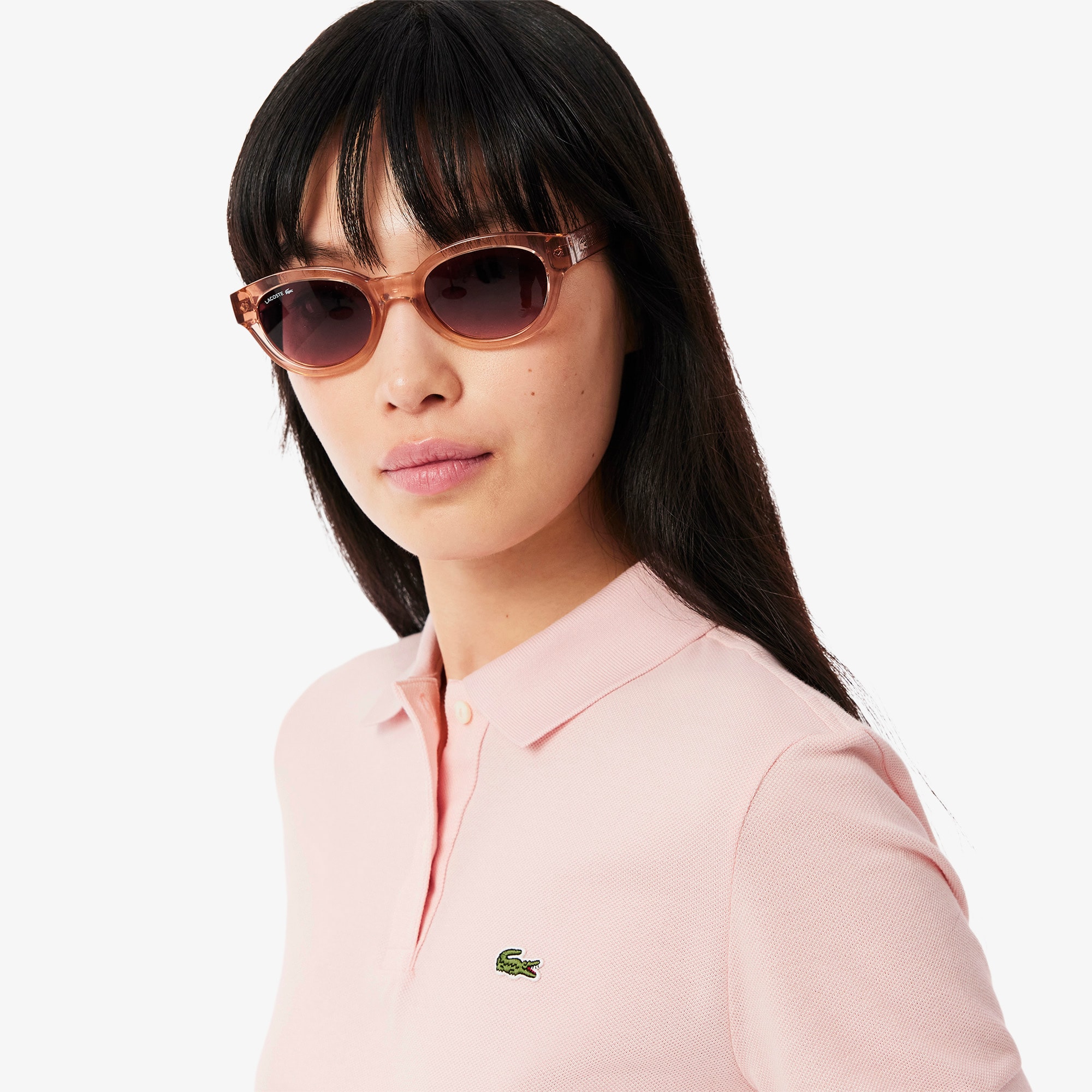 Women's Lacoste Regular Fit Soft Cotton Petit Piqu&eacute; Polo Shirt image number 1