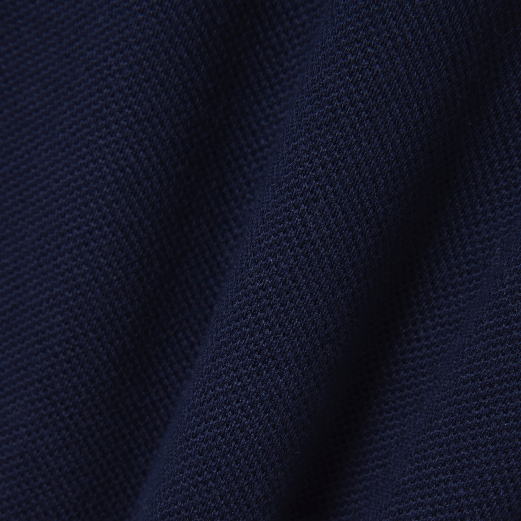 Polo Collar Belted Petit Piqu&eacute; Dress image number 5