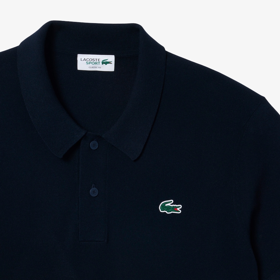 Short Sleeved Polo Collar Golf Sweater image number 4